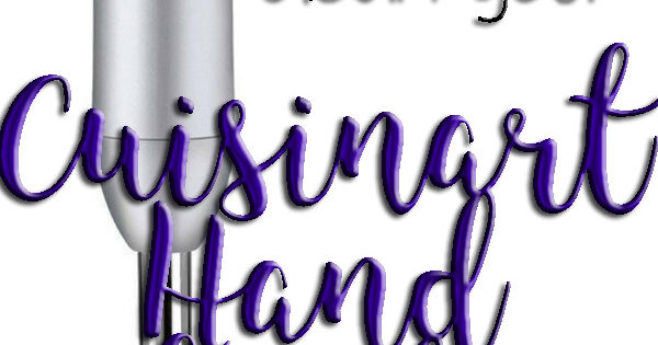 How to Clean a Cuisinart Hand Blender – The Crafty Wineaux